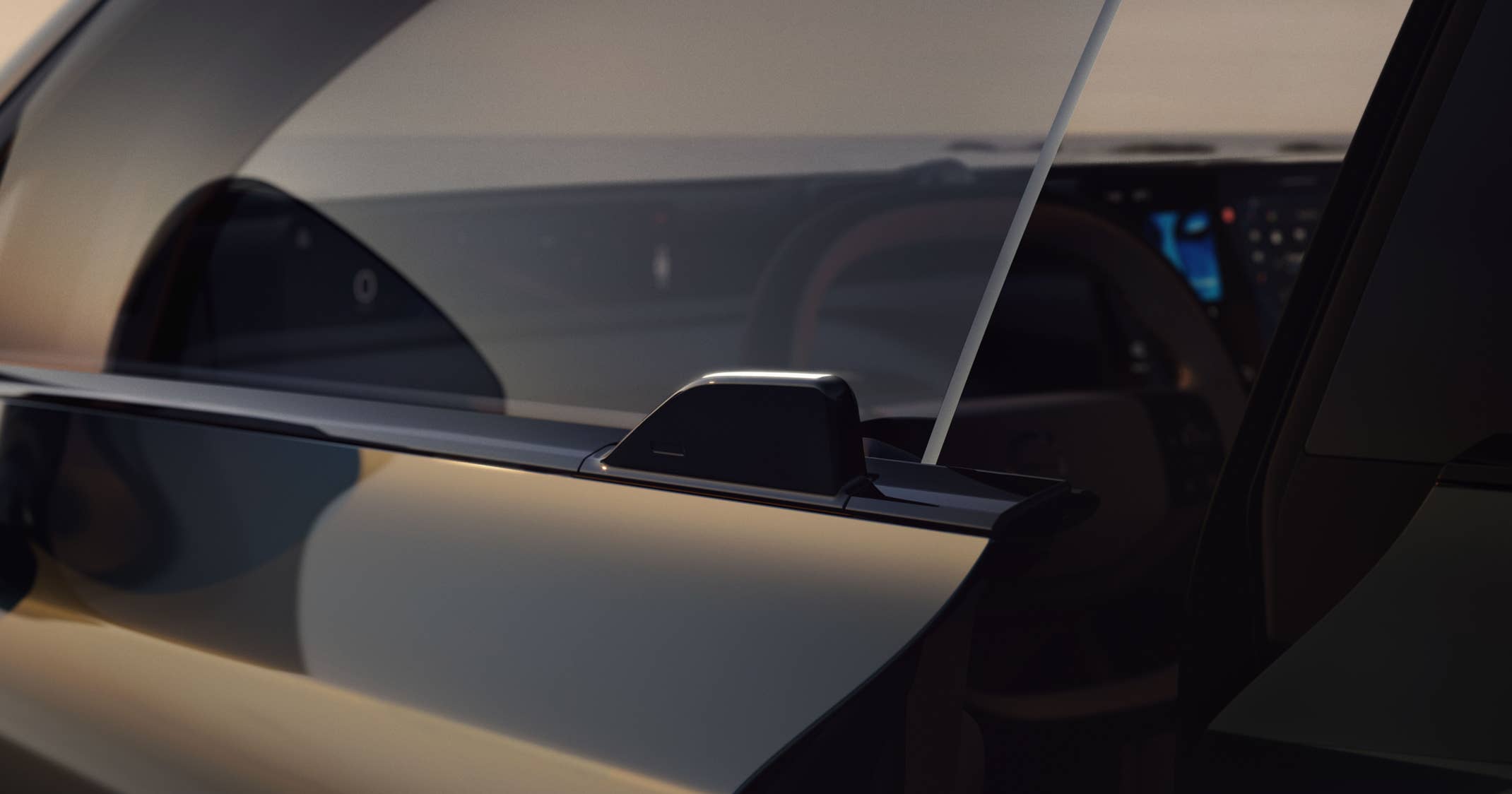 Wing Grips am Volvo EX60.