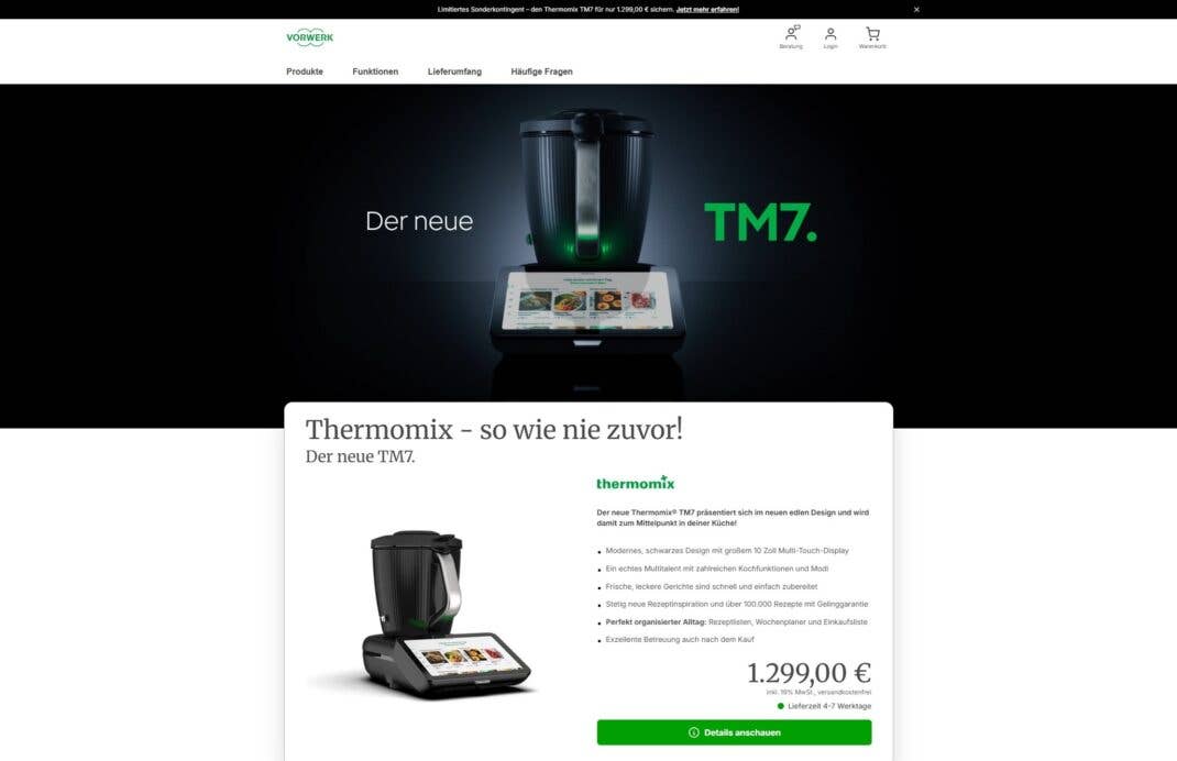 Vorwerk Thermomix TM7