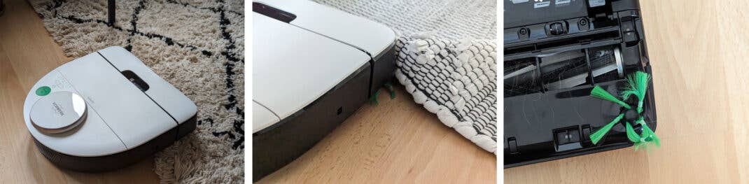 Teppich-Probleme des Vorwerk-Saugroboters.