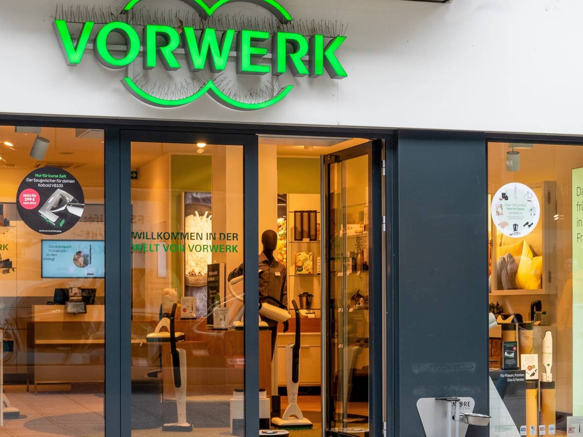 ein Vorwerk-store von außen