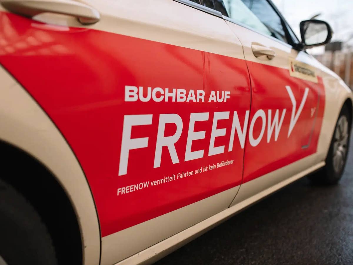 FreeNow Mitfahrdienst