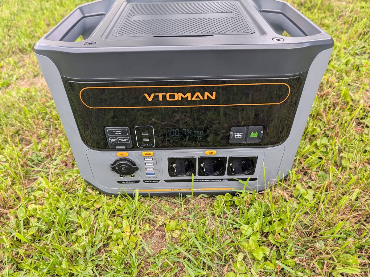 VTOMAN Flashspeed 1500 Frontansicht