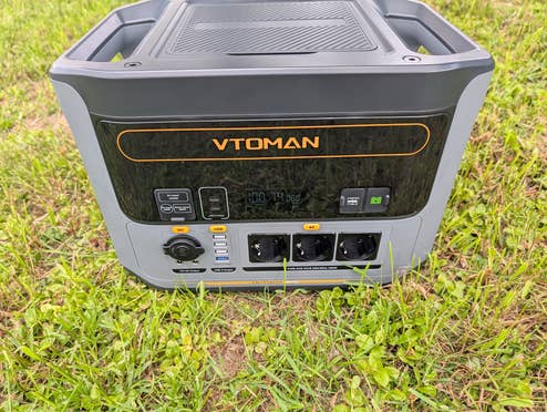 VTOMAN Flashspeed 1500 Frontansicht