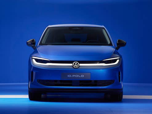 VW ID. Polo vorgestellt VW ID. Polo in der Frontansicht.