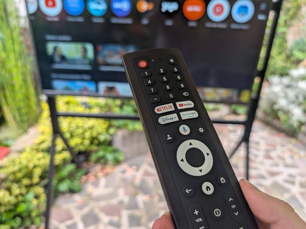 Wasserdichte Fernbedienung bei Outdoor-Fernseher