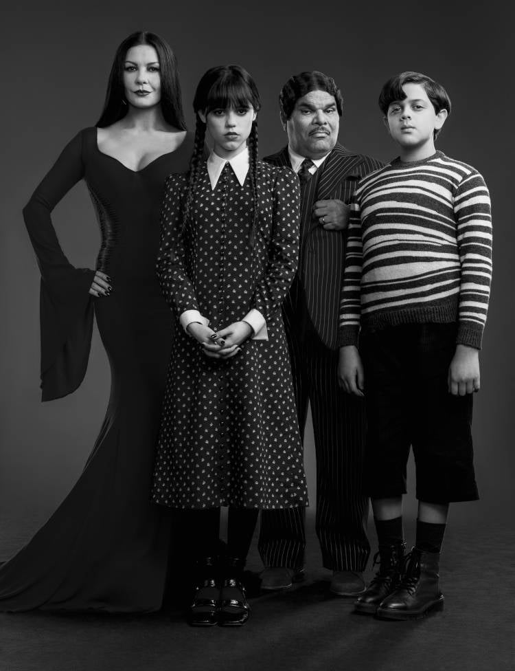 Addams Family aus der Serie "Wednesday".