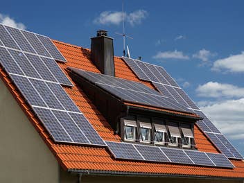 PV-Anlage auf Hausdach