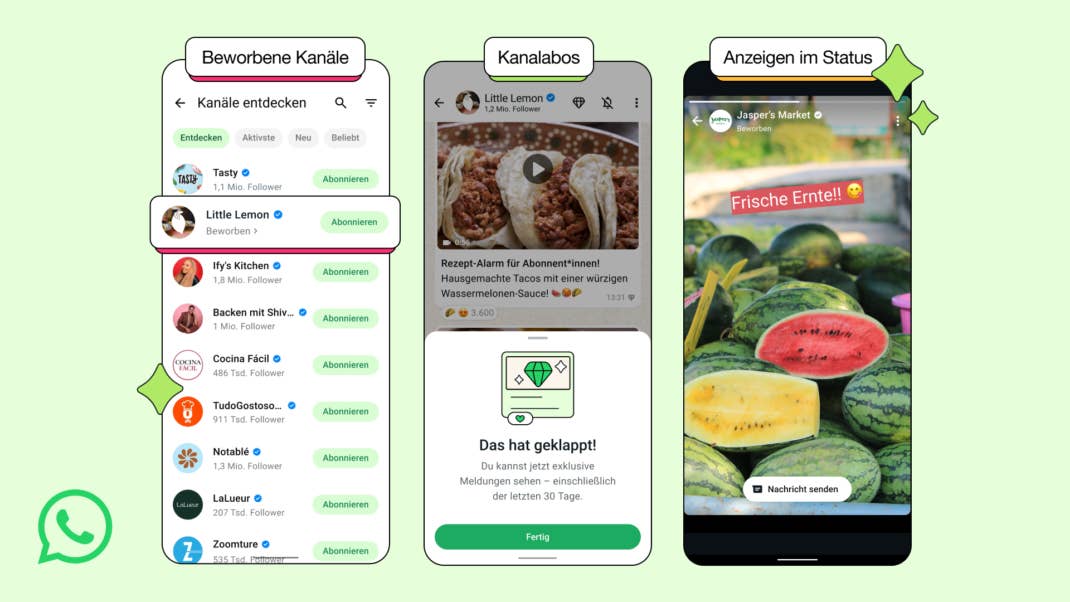 WhatsApp findet neue Einnahmequellen