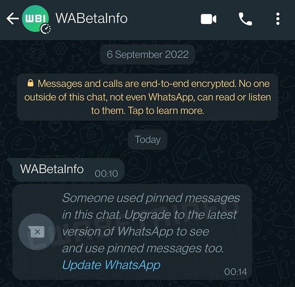 New WhatsApp feature