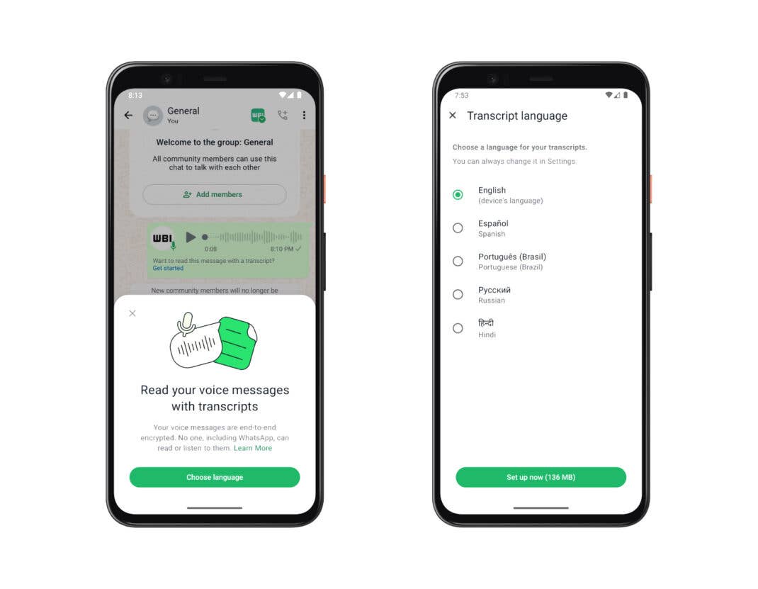 So sieht das neue WhatsApp-Feature in der App aus