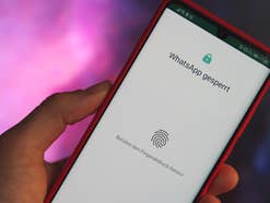 WhatsApp Fingerabdruck Sperre