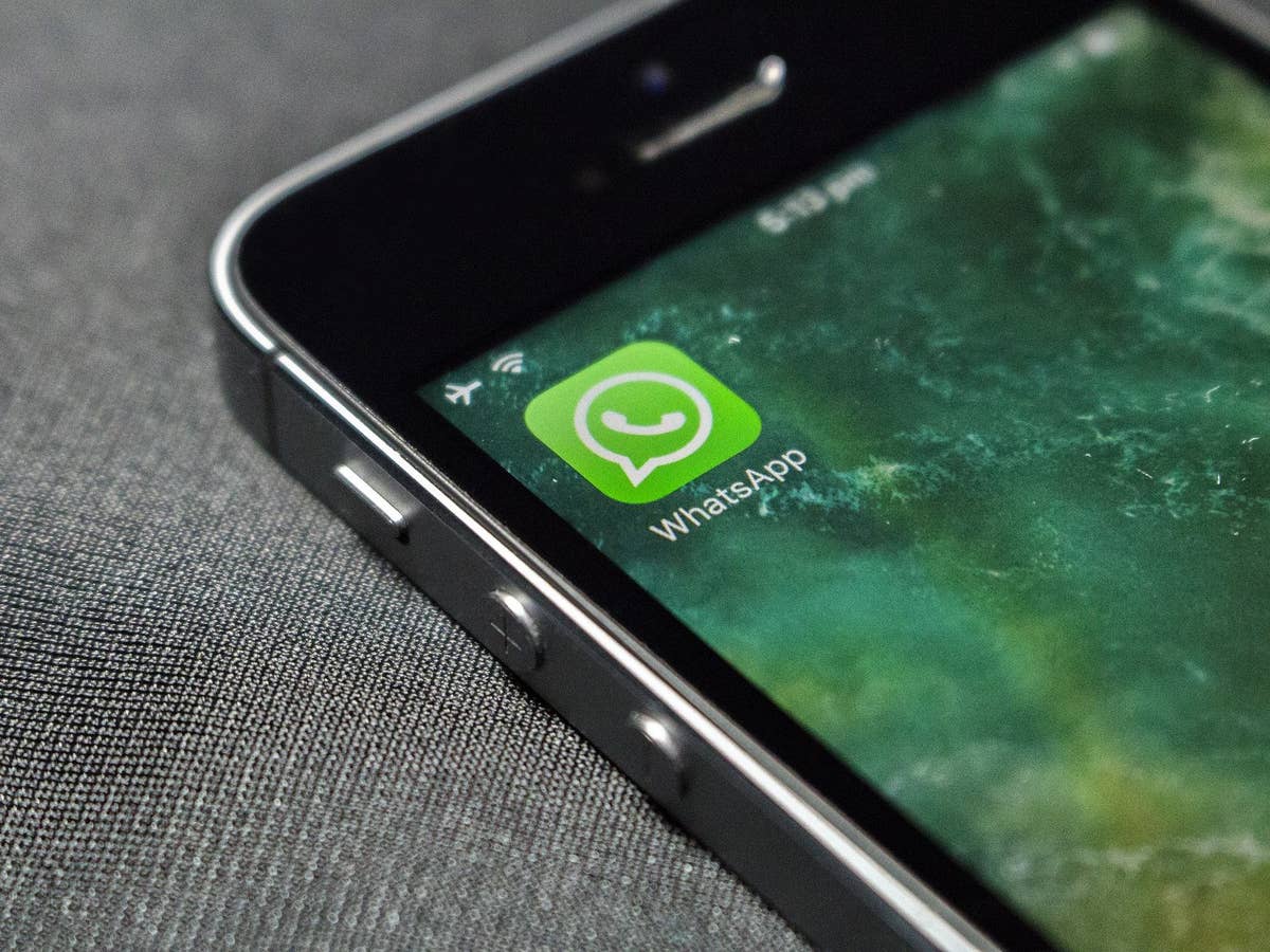 WhatsApp-Icon auf dem iPhone
