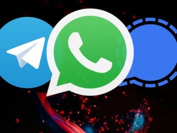 WhatsApp, Signal und Co. vor dem Aus: Wann ist es so weit? WhatsApp, Signal und Telegram Logo