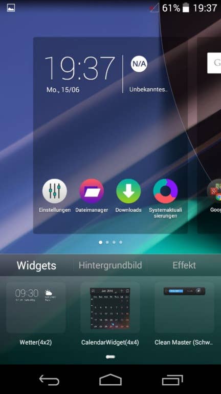 Wiko Highway Pure: Das Menü des Franzosen