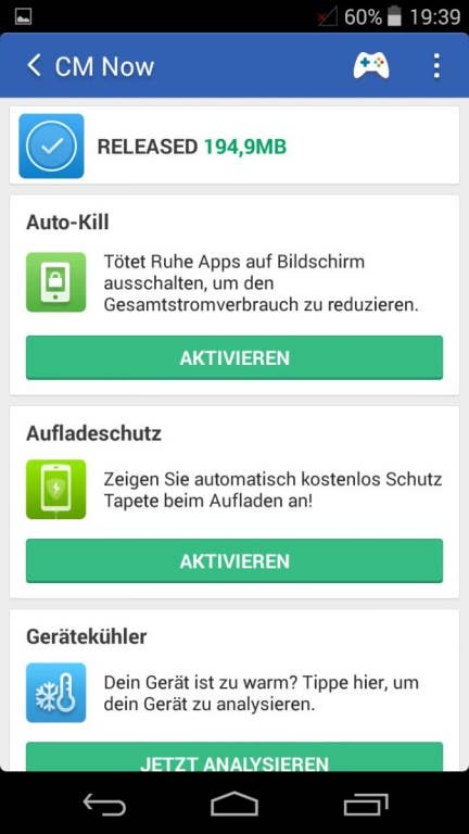 Wiko Highway Pure: Das Menü des Franzosen