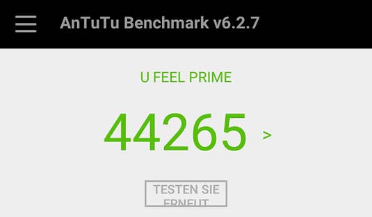 Wiko U Feel Prime: Benchmark-Test