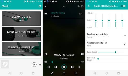 Wiko U Feel Prime: Musik-Player Wiko U Feel Prime: Musik-Player