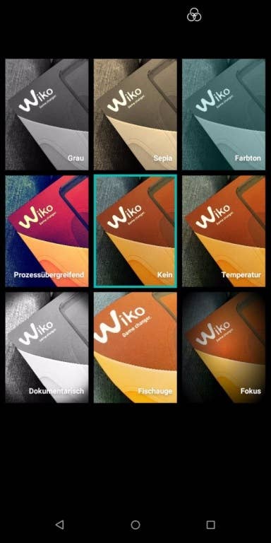 Wiko View Prime im Test: Kamera-App