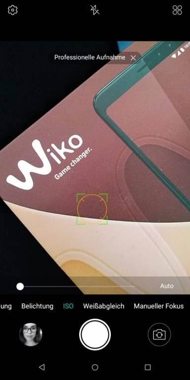Wiko View Prime im Test: Kamera-App