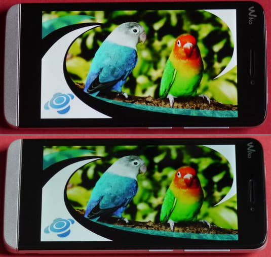 Wiko Wax: Display Wiko Wax: Display
