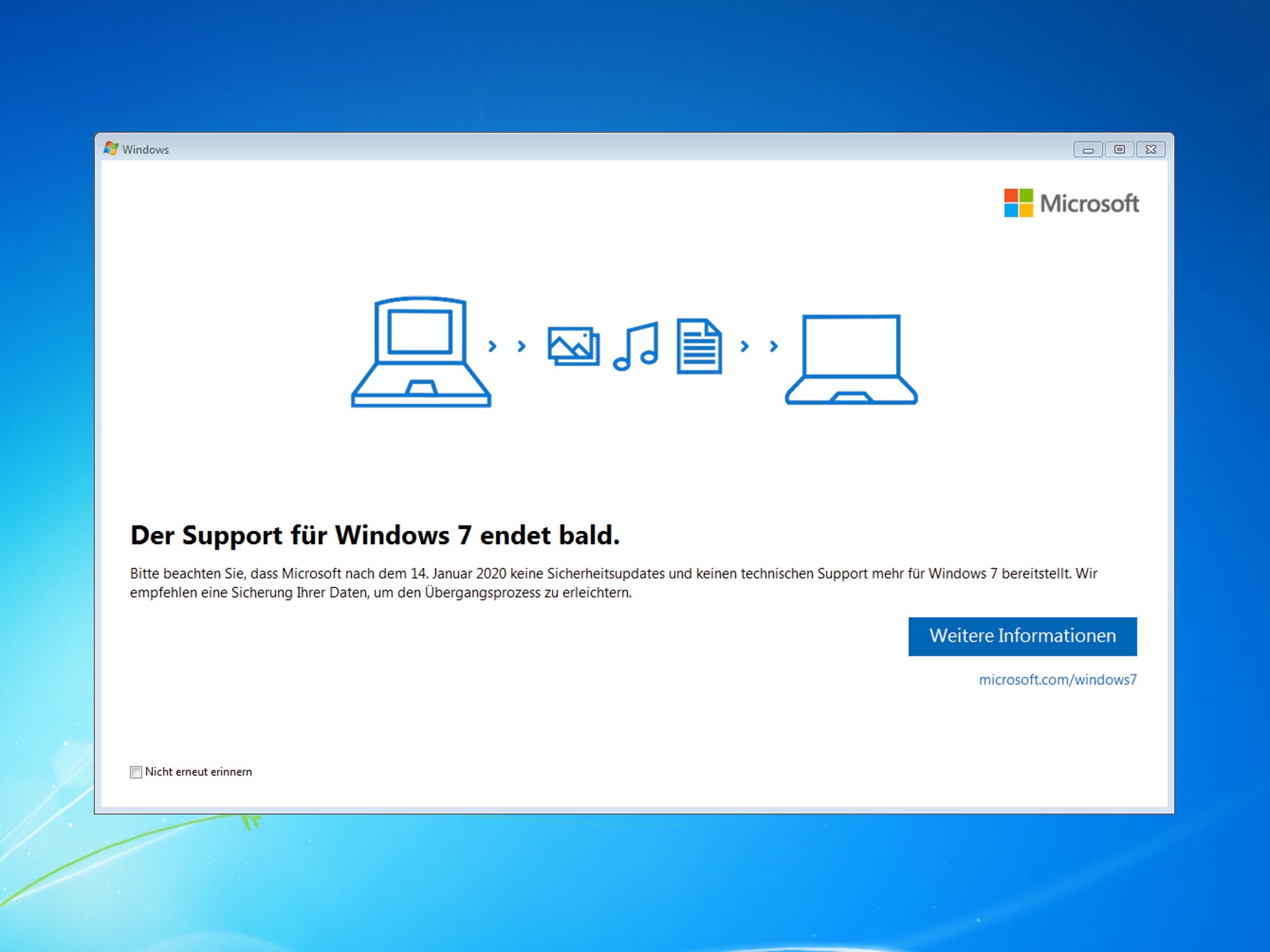 Kostenlose updates für windows 7