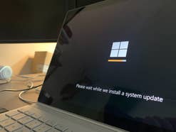 Windows Update ist im Gange