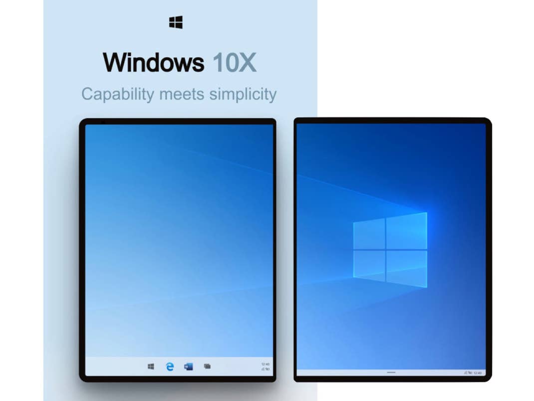 Windows 10X Infomaterial