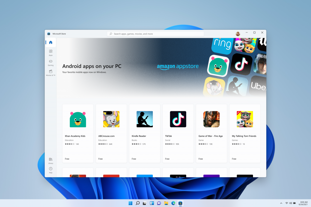 Android Apps im neuen und offenen Microsoft Store