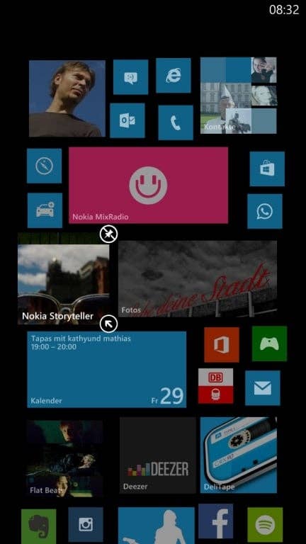 Windows Phone 8 auf dem Lumia 1520