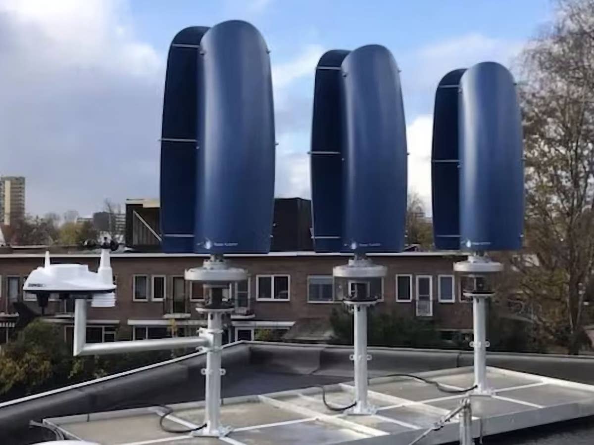 Mini-Windturbine erzeugt 50 % mehr Strom als Solaranlage