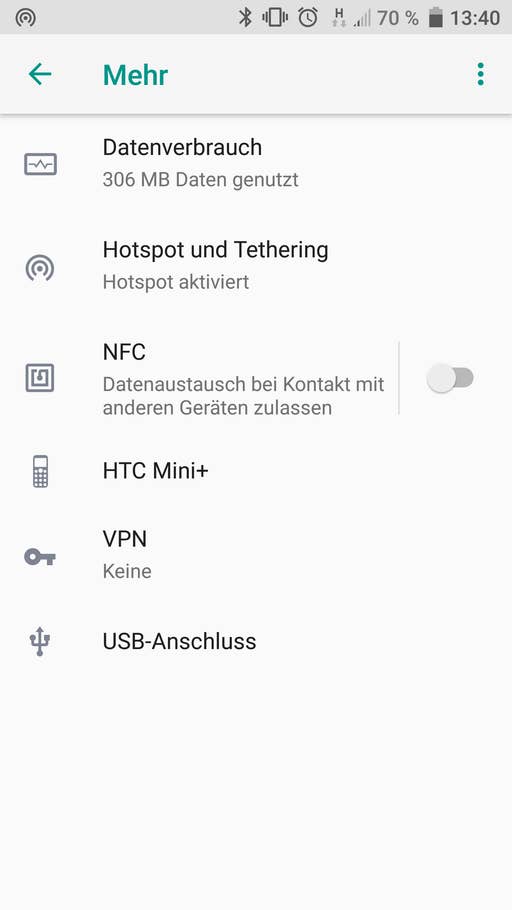 WLAN-Hotspot auf dem Handy einrichten