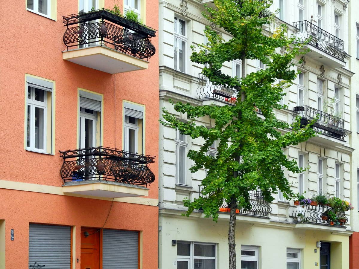 Ein Wohnhaus in Berlin