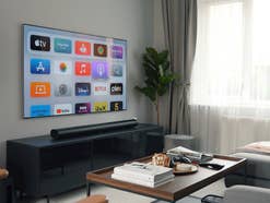 Ein Fernseher mit Apple TV