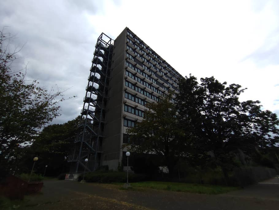 Gute Fotos mit der Ultraweitwinkel Kamera sind Glückssache.