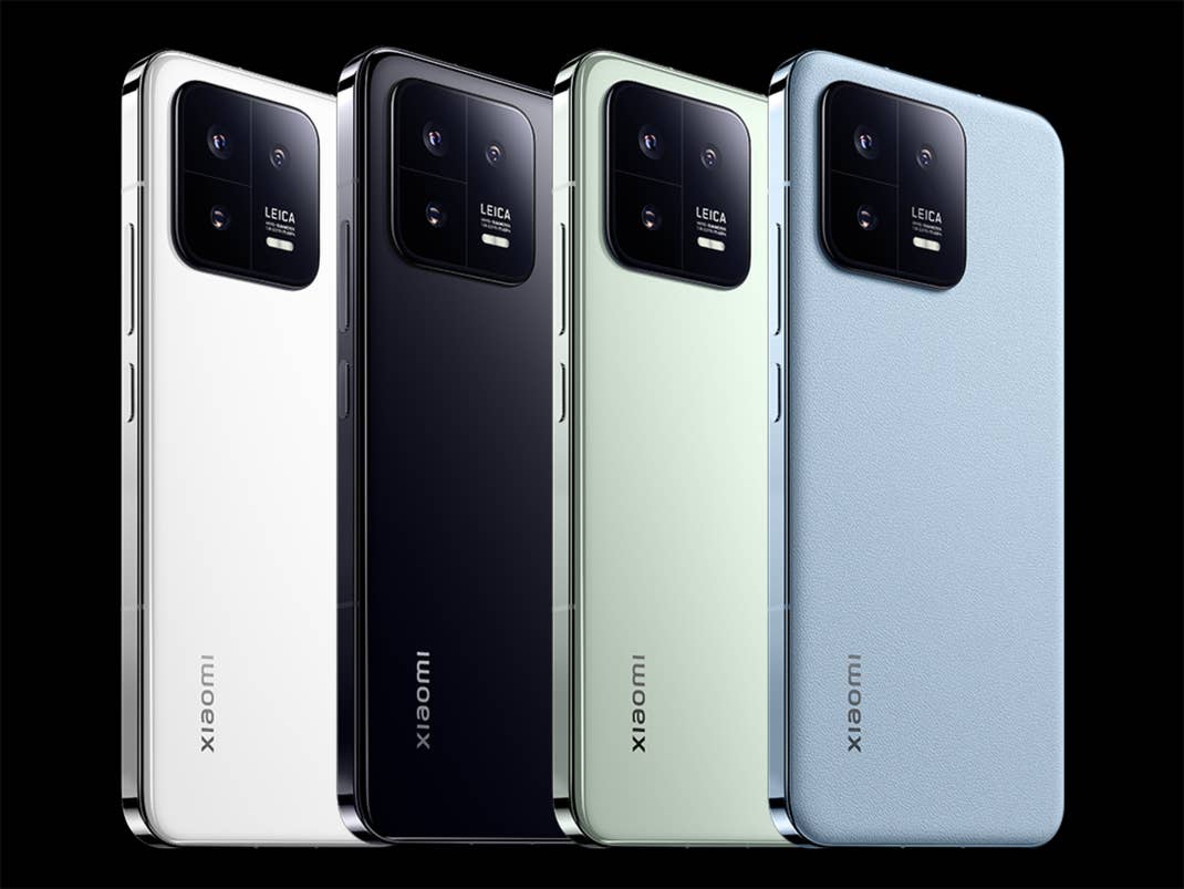 The Xiaomi 13 in all colors