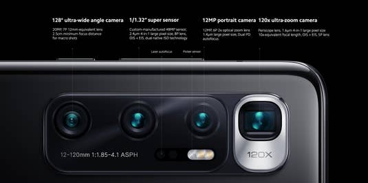 Xiaomi Mi 10 Ultra Kamera