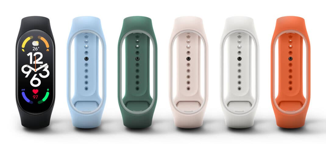 Xiaomi Mi Band 7 mit Wechsel-Armbändern