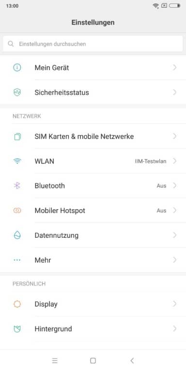 Xiaomi Mi Mix 2 - Globale Software
