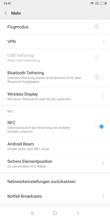 Xiaomi Mi Mix 2 - Globale Software