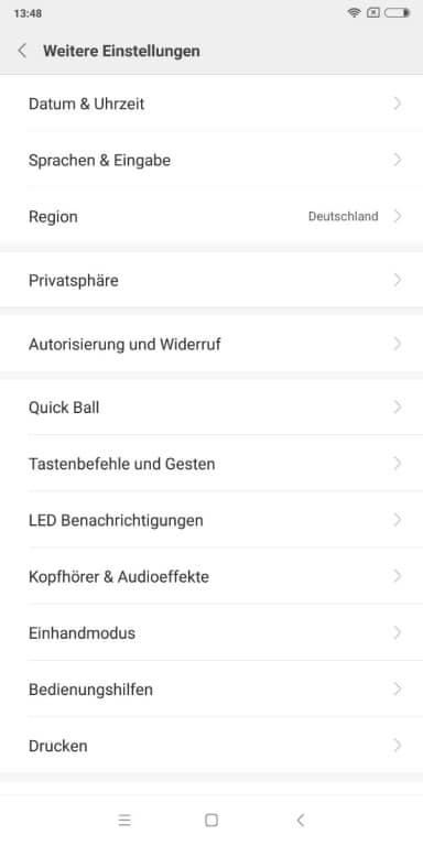 Xiaomi Mi Mix 2 - Globale Software