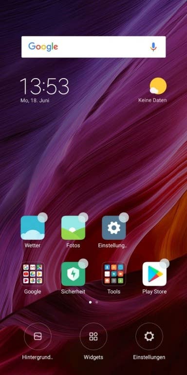 Xiaomi Mi Mix 2 - Globale Software