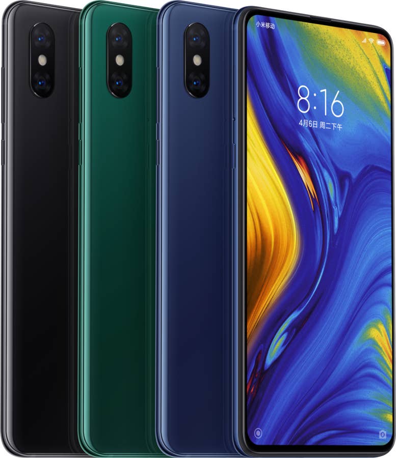 Xiaomi Mi Mix 3 Familie