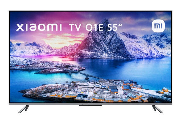 Xiaomi Android Smart TV Q1E i der Frontansicht.