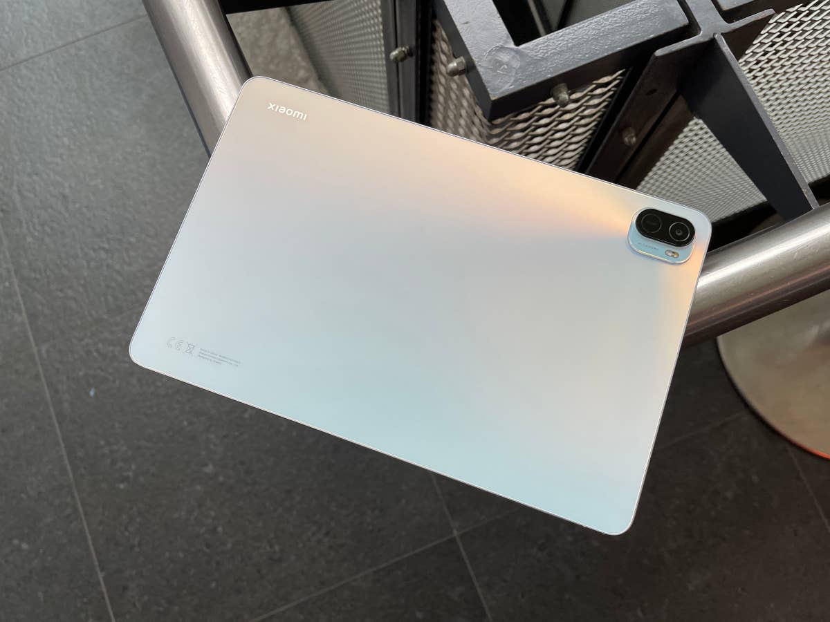 Das Xiaomi Pad 5 in Weiß