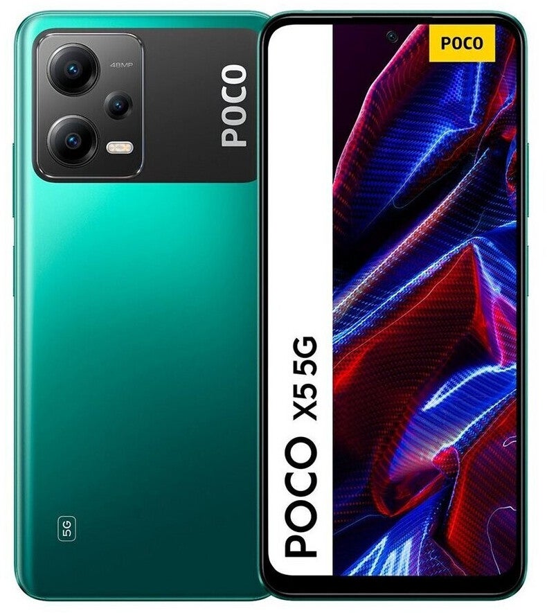 Poco X5 5G Front und Rückseite