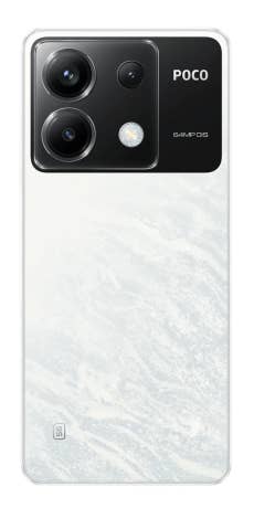 Xiaomi Poco X6 5G von hinten