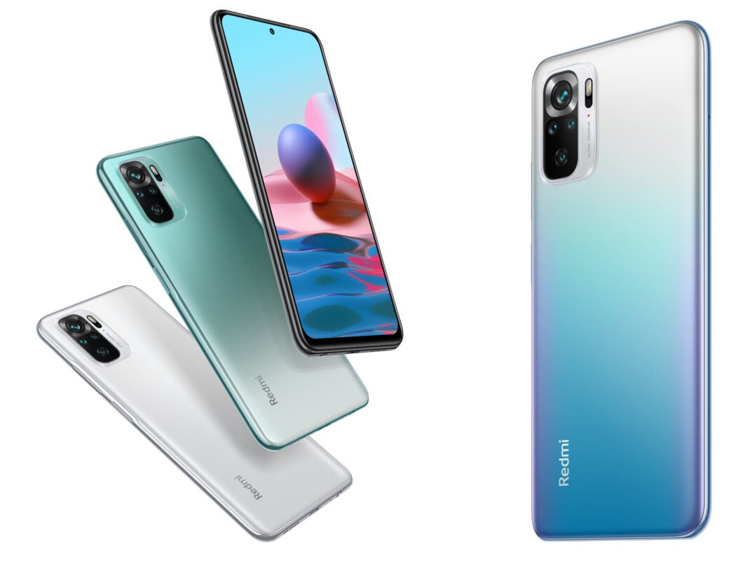 Xiaomi Redmi Note 10 und Note 10S alle Farben