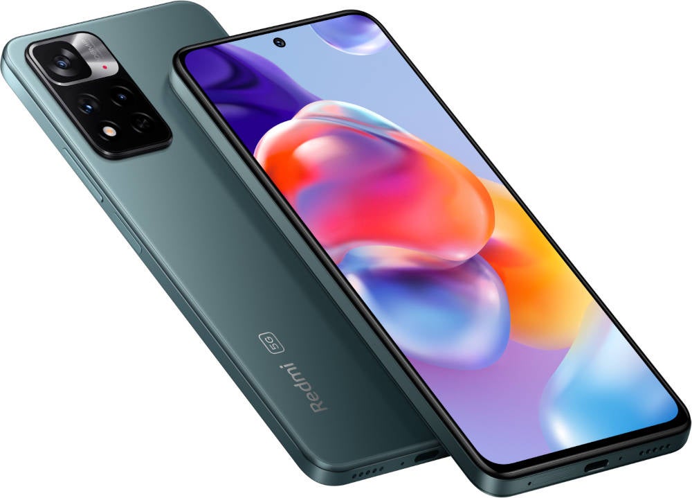 Xiaomi Redmi Note 11 Pro+ 5G Vorderseite und Rückseite