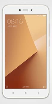 Xiaomi Redmi Note 5A Datenblatt - Foto des Xiaomi Redmi Note 5A