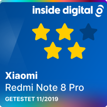 Xiaomi Redmi Note 8 Pro Testsiegel